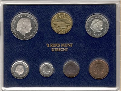 Nederland Jaarset Munten 1980 FDC