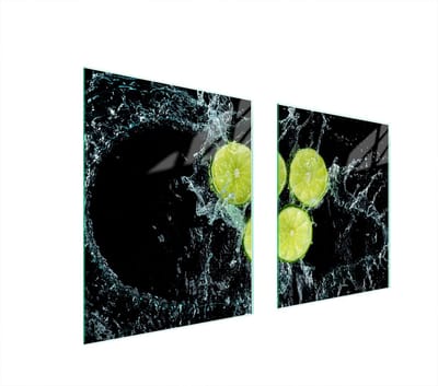 TMK ArtDeko - Snijplank - Gehard Glas - 85x52cm - Antibacterieel
