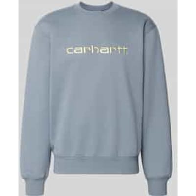 Sweatshirt met labelstitching