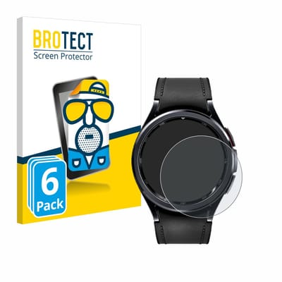BROTECT - Screenprotector voor Samsung Galaxy Watch 6 Classic (43 mm) - Folie Beschermfolie matte 6 Stuks
