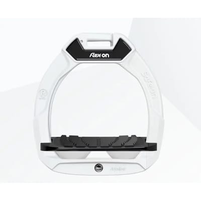 Veiligheidssportstijgers Hellend Grip Wit/Zwart/Wit Kind Flex-On Safe-On