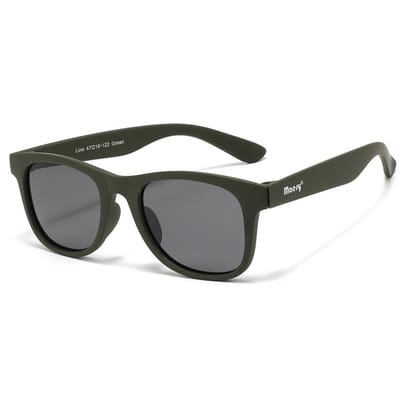 Maesy Kinder Zonnebril Lino - 3 t/m 6 jaar - Flexibel - UV400 Bescherming - Zonnebril Kind - Groen