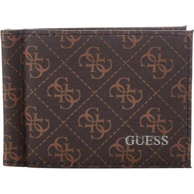 Guess, Vezzola, Portefeuille Textile, Porte-monnaie, SMVEZZPOL23, Noir, Pour Hommes
