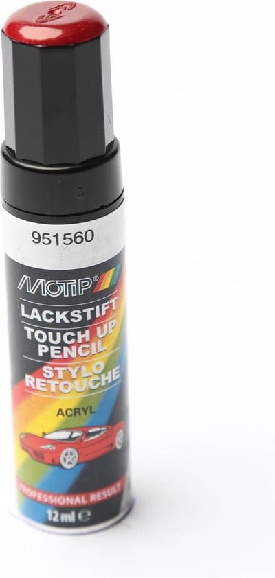 Motip 951560 - Auto lakstift - Rood Metallic - 12 ml
