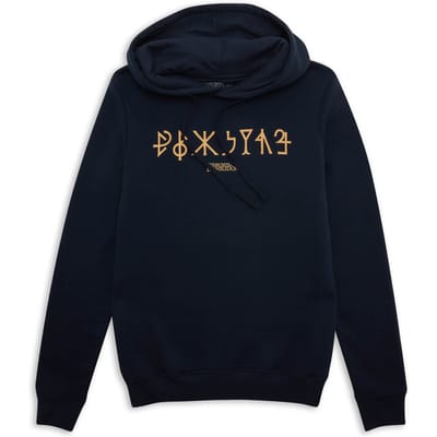 Fantastic Beasts Golden Symbols Hoodie - Marine - S