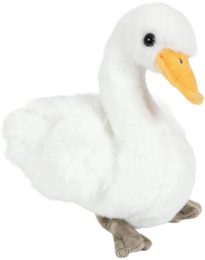PIA Soft Toys - Pluche Knuffeldier - Eend - zittend - 27 cm