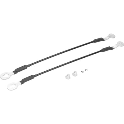 2 stuks achterklepkabels 38534 Auto Exterieur Accessoires Vervanging voor Chevy S10 Pick-up Truck black