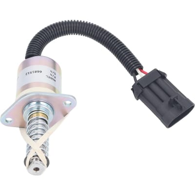 12V Rem Solenoïde Klepspoel 6681512 Brandstof Afsluit Solenoïde Klep voor Bobcat Schranklader S150 S160