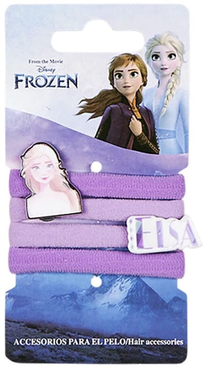 Haarelastiekjes Frozen 4 Stuks Multicolour