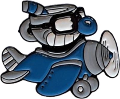 Pin Broche - Cuphead & Mugman - Kledingspeld - personage videospel - Speldje voor rugzak of kleding - Kleine cadeautjes - enamel pin - Grappige badge - 1 stuk