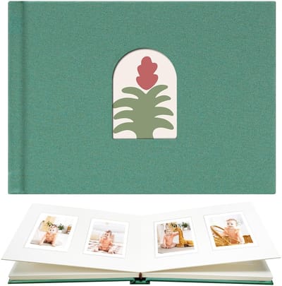 Dailygoody - Polaroid Fotoalbum - 52 Vakken - Aqua - Voor Fujifilm Instax Mini - Perfect voor Fotografie Liefhebbers