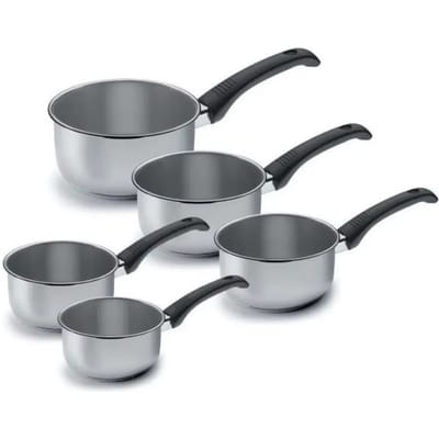 Set van 5 steelpannen Lacor Studio