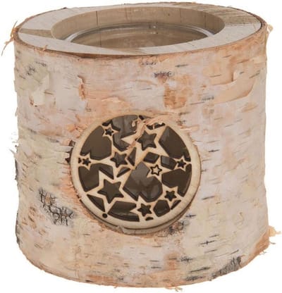 Dijk natural collections waxinelichthouder hout ster