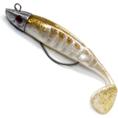 Nep Lokken Jigging Zacht Aas Vissen Lokt 10 cm 15.5g DIY Hoofd Jig Vis T Staart Zeebaars lokken Visgerei 6 Kleuren