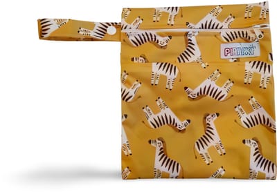 Piriuki Wetbag Klein – 18 × 24 cm – 2 Vakken – Zebra