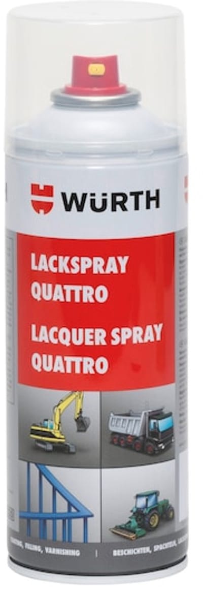 Wurth - Lakspray quattro - laksprayquattro inhoud 400 ml