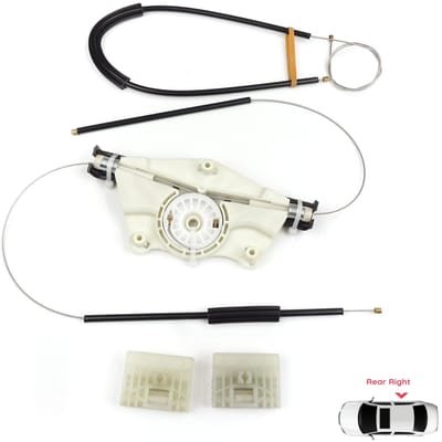 BWR5065 Réparation de lève-vitre électrique porte arrière droite pour VW Touareg MK1 7L Porsche Cayenne 9PA 955 957 2002-2010 7L0839462