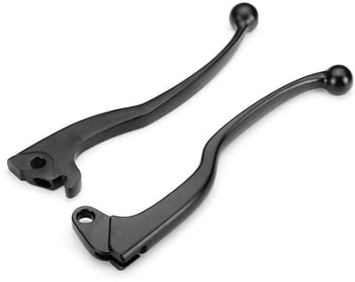 Allecto - Motorlever - Aluminium Koppeling en Rem - Zwart - Hoge kwaliteit - Duurzaam - Kleur zwart