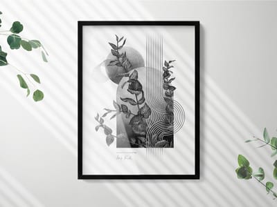 Coloray Zwarte Fotolijst - Zwart Fotolijst - 60x80 cm - Fotolijst Voor Aan De Muur - Moderne Fotolijst Zwart - Minimalistische Fotolijst - Fotolijst Voor Woonkamer - Design Fotolijst - Fotolijst Voor Kunstwerk