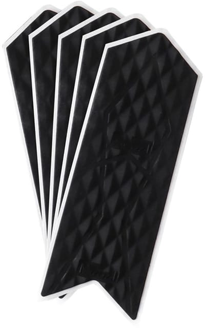 Fietsbeschermer - 5 stuks - Zwart - Kettingsteunbeschermer - siliconen kettingsteun framebeschermer Fietsframebeschermer Onderbuis veiligheidsbescherming - Voorkom krassen en schade - Fietsaccessoires (100*35mm)