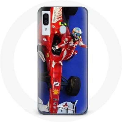 Coque - Formule 1 - Samsung Galaxy A40 - Rouge - Souple - Sportif rouge