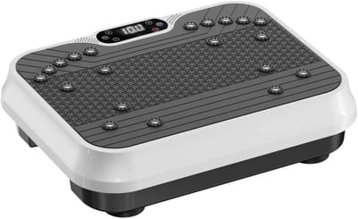 DIMICO - Trilplaat voor benen bloedsomloop - Fitness apparaten thuis - 250 standen - 200W - Zwart - Full body - 41 × 33 × 11 cm