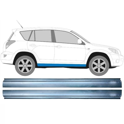 Reparatie dorpel voor Toyota Rav4 2006-2013 / Links = Rechts (symmetrisch) / Set