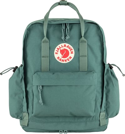 Fjällräven Laptop rugzak Rugzak met laptopvak Kånken Outlong Frost Green Blauw