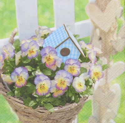 Servetten Spring Decoration 33 x 33 cm
