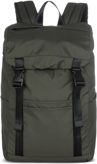 bugatti laptop rugzak rugzak met laptopvak Legere Backpack Olive olijfgroen
