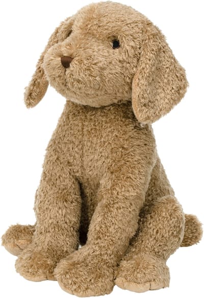 Happy Horse Hond Brownie Knuffel 33 cm - Bruin - Baby knuffel