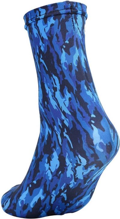 Cressi - Lycra - Water Sokken - Camo Blauw - Maat L / XL