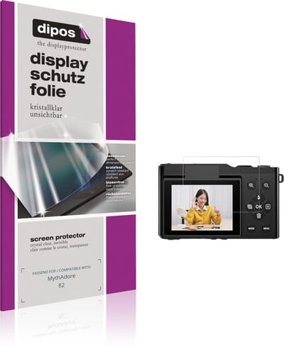 dipos – 4x Beschermfolie geschikt voor MythAdore 82 | Krasbestendige & heldere Screenprotector Ultra-Thin