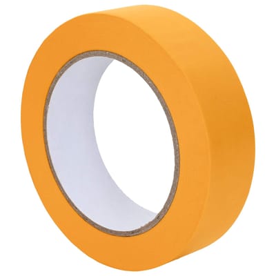 vidaXL Verf Maskertapes 12 st Geel 25mm x 50m Papier