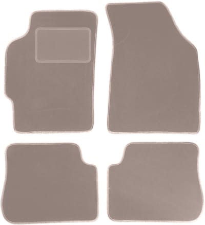 Beige veloursmatten voor: Kia Shuma sedan (1997-2004)