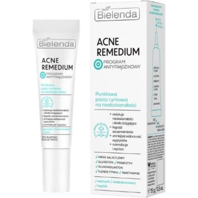 Bielenda Acne Spot Remedy Zinc Paste for Imperfections 15 g