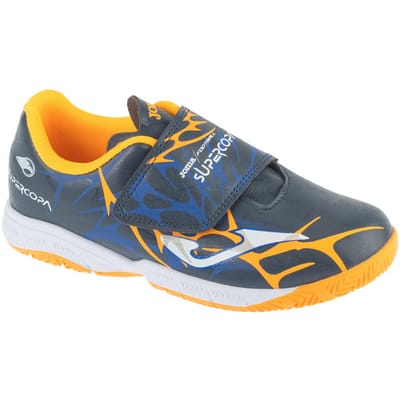 Joma Super Copa Jr 25 SCJW INV, voor Jongen marine Blauw Indoor voetbal schoenen 38 Vloot