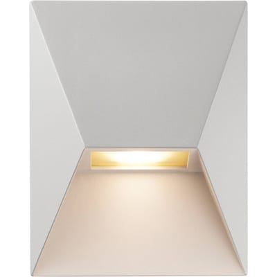 Nordlux Pontio 15 buitenwandlamp, breedte 15 cm, wit