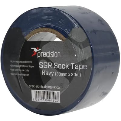 Precision Sokkentape 20  M X 38 Mm Pvc Marineblauw 5 Stuks