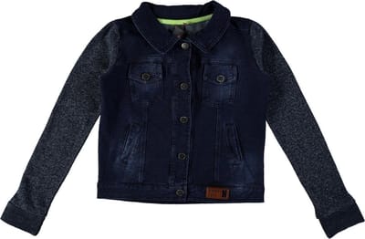 B. Nosy Jongens Knoopvest - NAVY HEARTS - Maat 122
