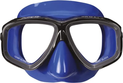 Duikmasker - Snorkelmasker - Water Verkenning - Gehard Glas - 228 cm - Blauw