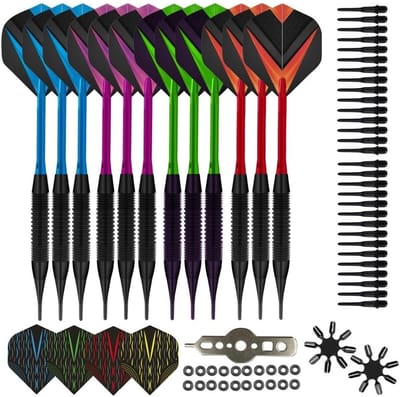 Dart Set - Plastic Darts - Elektronisch Bord - Compleet Met Accessoires - 19 Gram