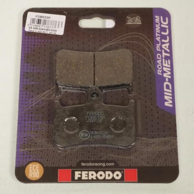 Plaquette de frein Ferodo pour Moto Honda 400 VFR R NC24 NC30 1990 à 1994 AVG / AVD Neuf