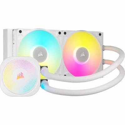 Corsair iCUE LINK TITAN RX RGB processor alles-in-één vloeistofkoeler 12 cm wit 1 stuk