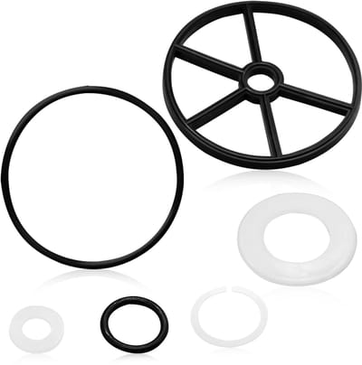 Dailygoods- Reparatieset Hoogwaardig Rubber - Ventielrevisie Kit - Compatibel met Hayward Vari-Flo - Filter Onderdelen - Pomp Onderdelen - Verbeter uw Filtratiesysteem - Zwembadfilteronderdelen