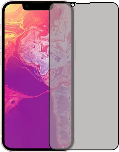 Screenprotector Geschikt voor Apple iPhone 13 Mini - Privacy Filter - Beschermglas - Gehard Glas - Tempered Glass - Screen Protector