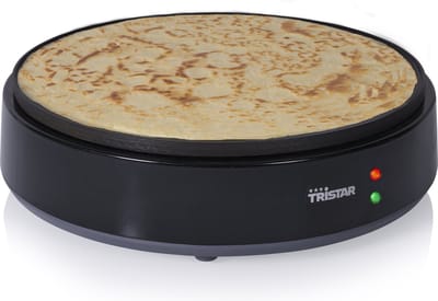 Tristar Pannenkoekenmaker - BP-2627 - 1200W - Crêpemaker - 30cm - Zwart