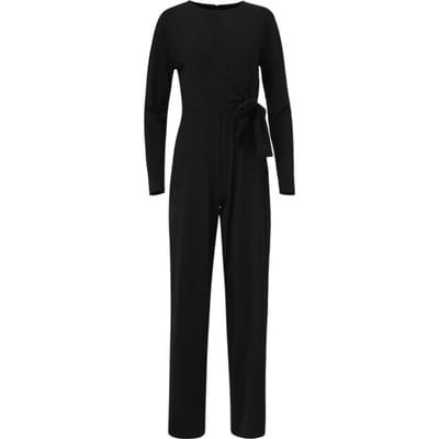Smashed Lemon Jumpsuit met ronde hals in travelkwaliteit |
