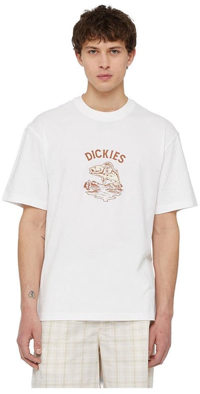 Dickies Dumfries T-shirt Met Korte Mouwen Wit S Man