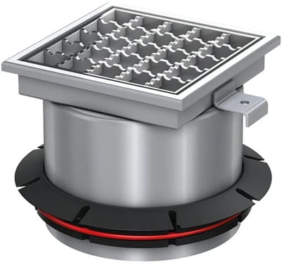 ACO Opzetstuk Variant-CR 200x200/L15 V2A/antislip/Rooster V2A los ingel., 9519.40.92